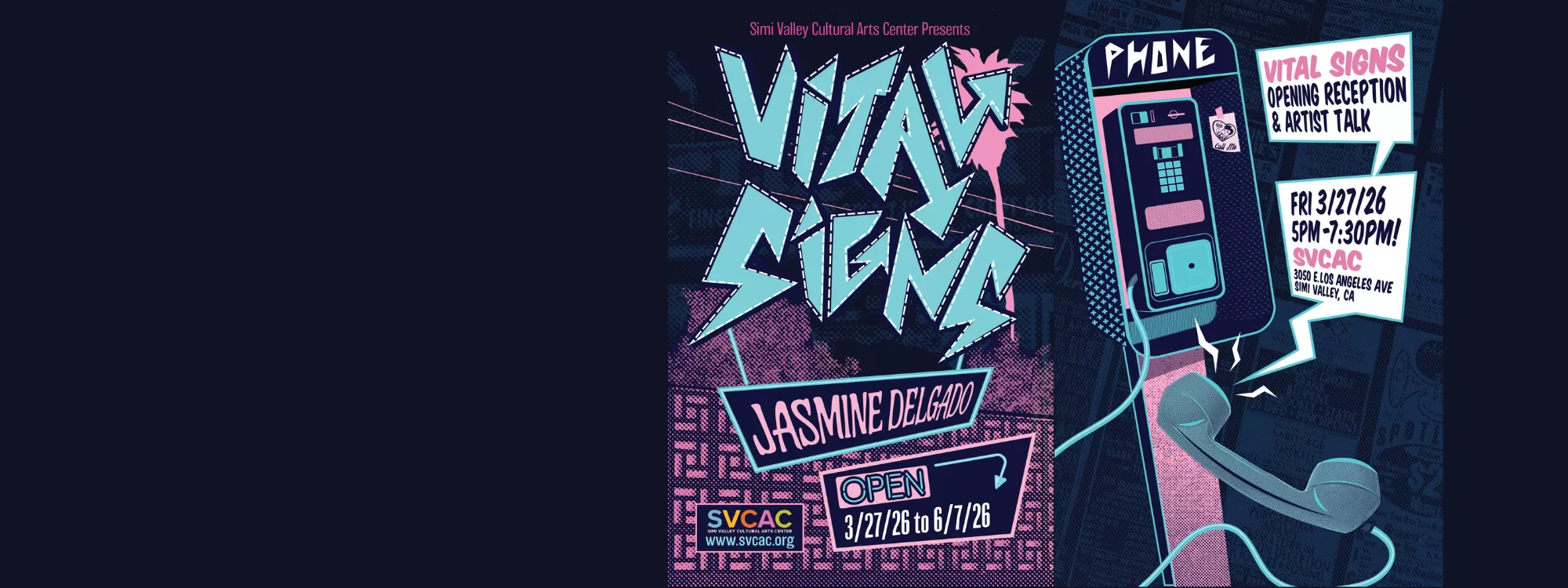 Vital Signs Exhibit by
Jasmine Delgado